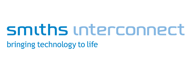 Smiths Interconnect logo and slogan "bringing technology to life"