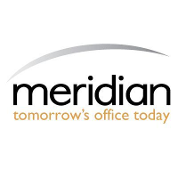 Meridian Imaging Logo and Slogan "tomorrow's office today"