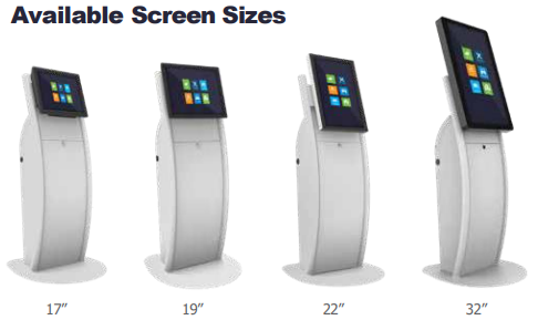 RTS Kiosk Sizes