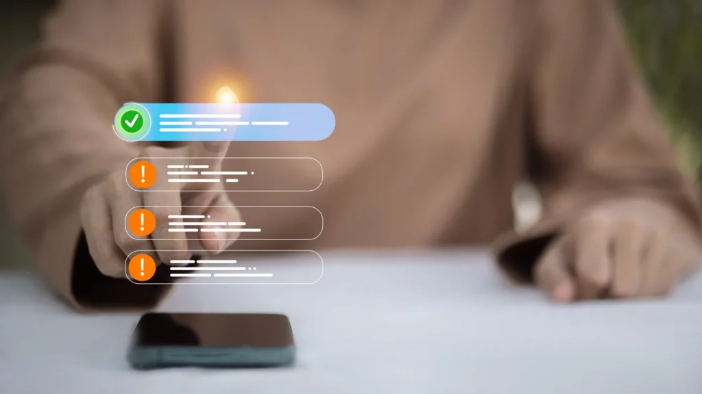 Visitor notification in Microsoft Teams from ALICE kiosk check-in
