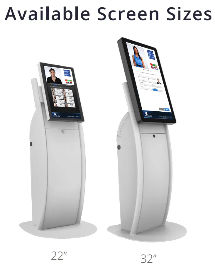 RTS Visitor Management Kiosk 22" and 32"